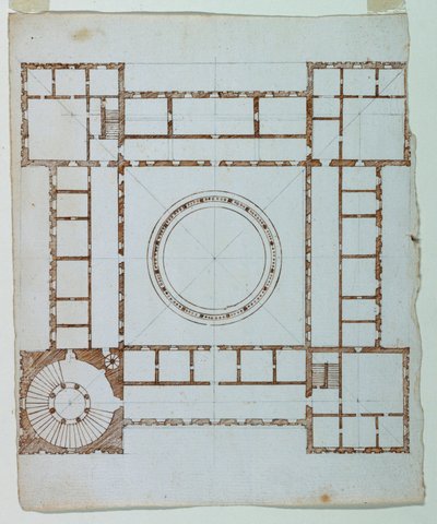 Design for a Large Palace by Unknown